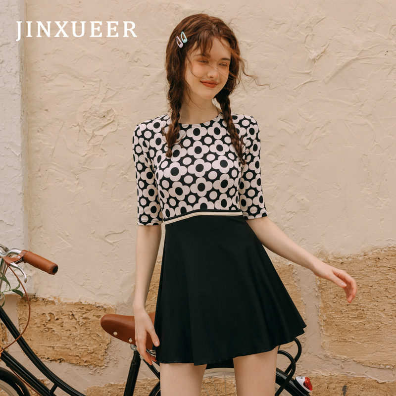 jinxueer��Ӿ��Ů����ȹʽ�����ڶ�С�����Ը����ݺڰ�insʱ��װʵ��234.03Ԫ