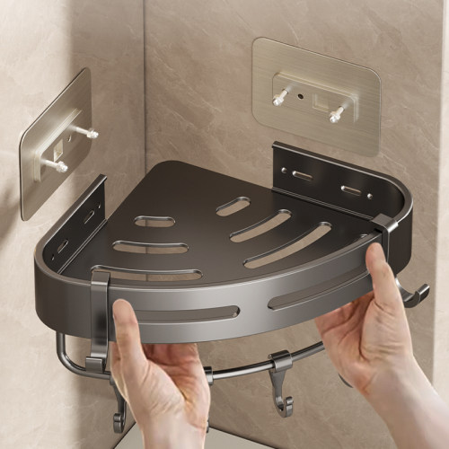 免打孔贴片式浴室置物架