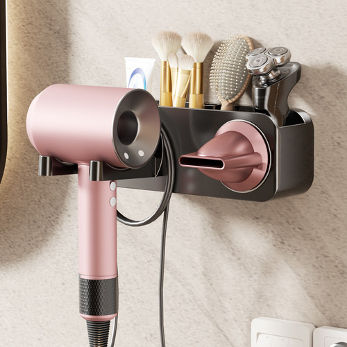 吸盘吹风机置物架免打孔