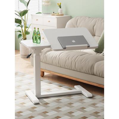 电脑桌可移动升降折叠办公桌床边桌简易出租屋小型工作台沙发边几