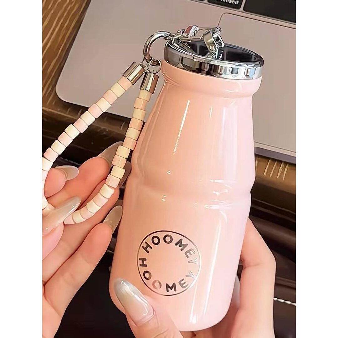 高颜值小巧保温杯女生新款316L不锈钢水杯口袋迷你杯子牛奶咖啡杯