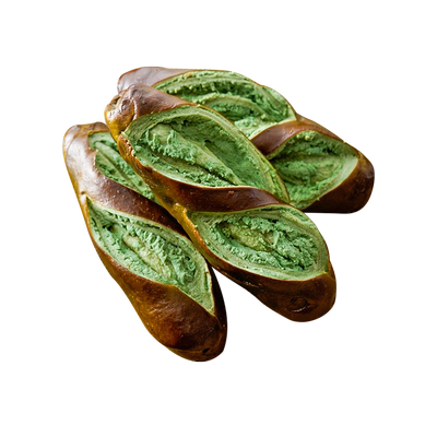 康泉抹茶奶酥碱水棒面包