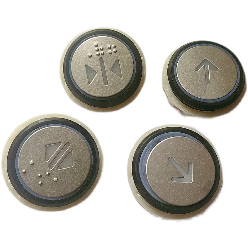 永大电梯超薄按钮/外呼按钮MA5000X A4N54663 YTA-001A9圆形按键