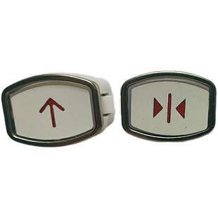 适配三菱康力电梯按钮DA411B113 MTD411按键DC12V 24V电梯配件