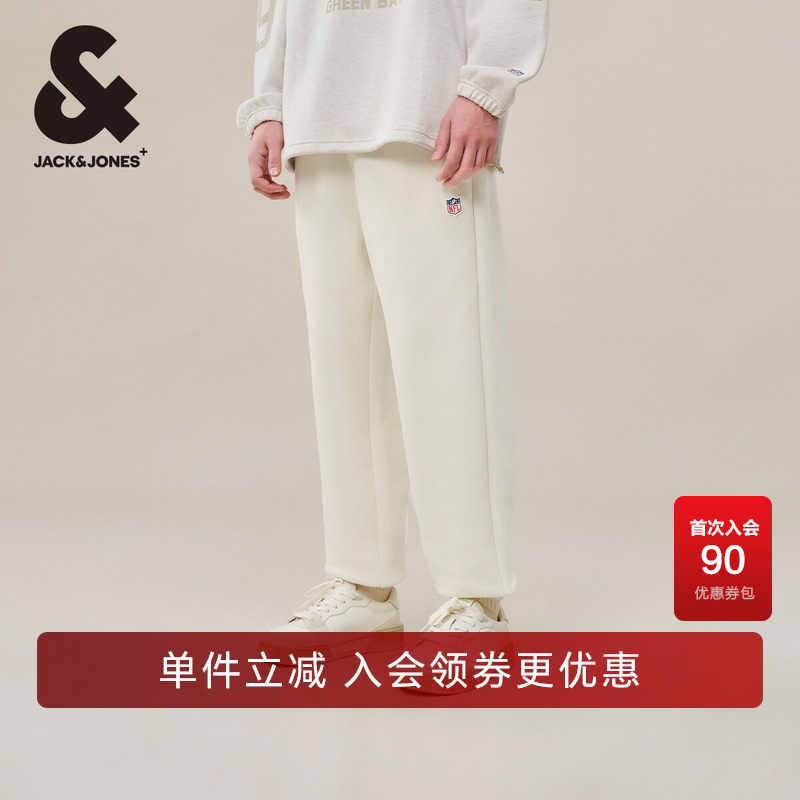 杰克琼斯卫裤宽松春季抽绳