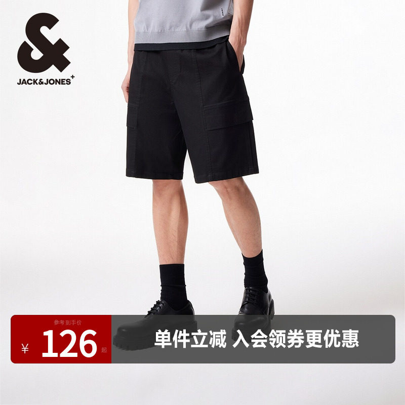 莱卡牛仔短裤杰克琼斯