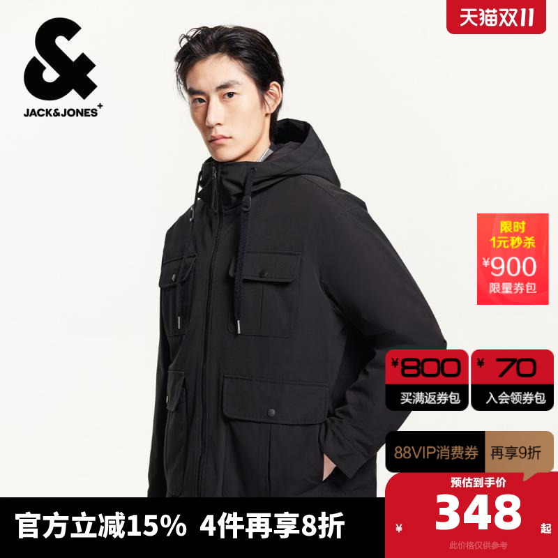 杰克琼斯常规秋冬棉服