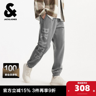 束脚印花长裤 卫裤 春秋季 杰克琼斯奥特莱斯NBA联名布鲁克林队男装