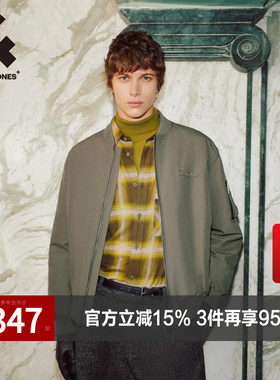 棉服杰克琼斯时尚出街