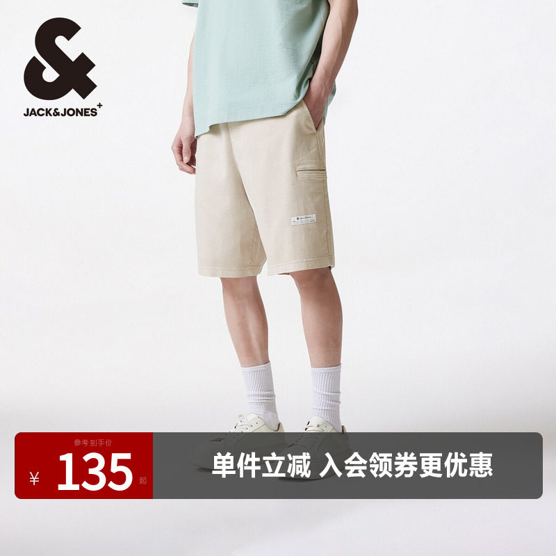 杰克琼斯短裤多口袋休闲裤