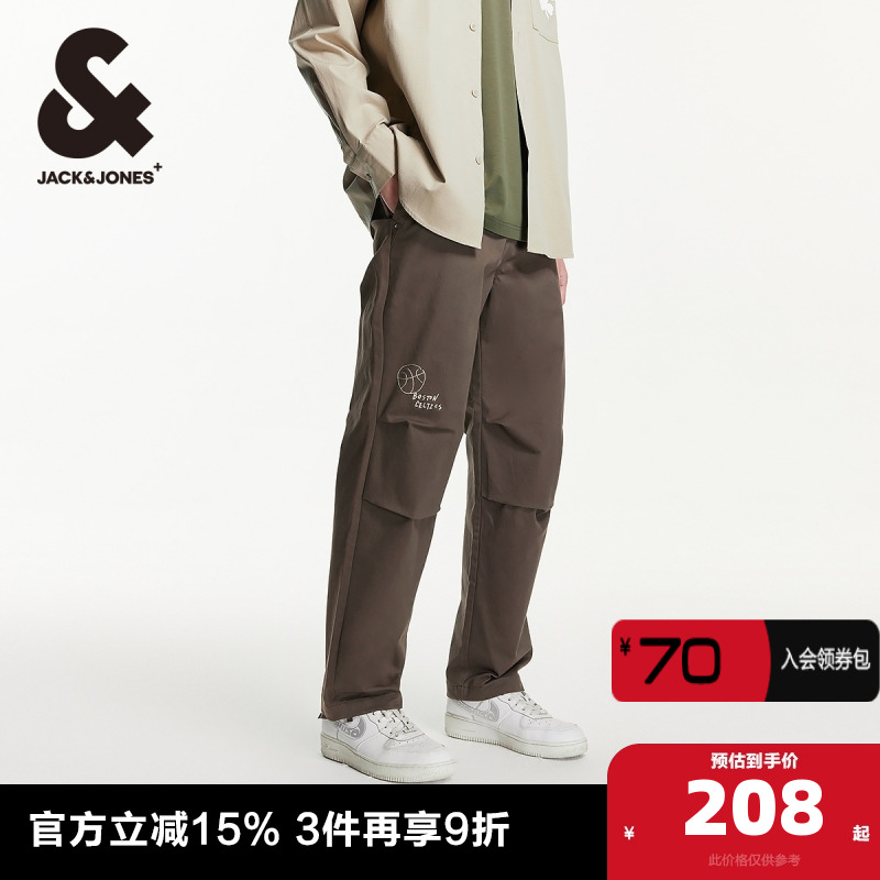 杰克琼斯长裤NBA联名休闲裤