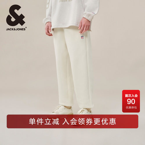 杰克琼斯卫裤宽松春季抽绳