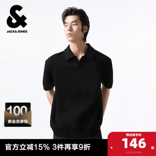 夏季 杰克琼斯杰克琼斯男装 新款 宽松翻领短袖 Jack POLO衫 Jones
