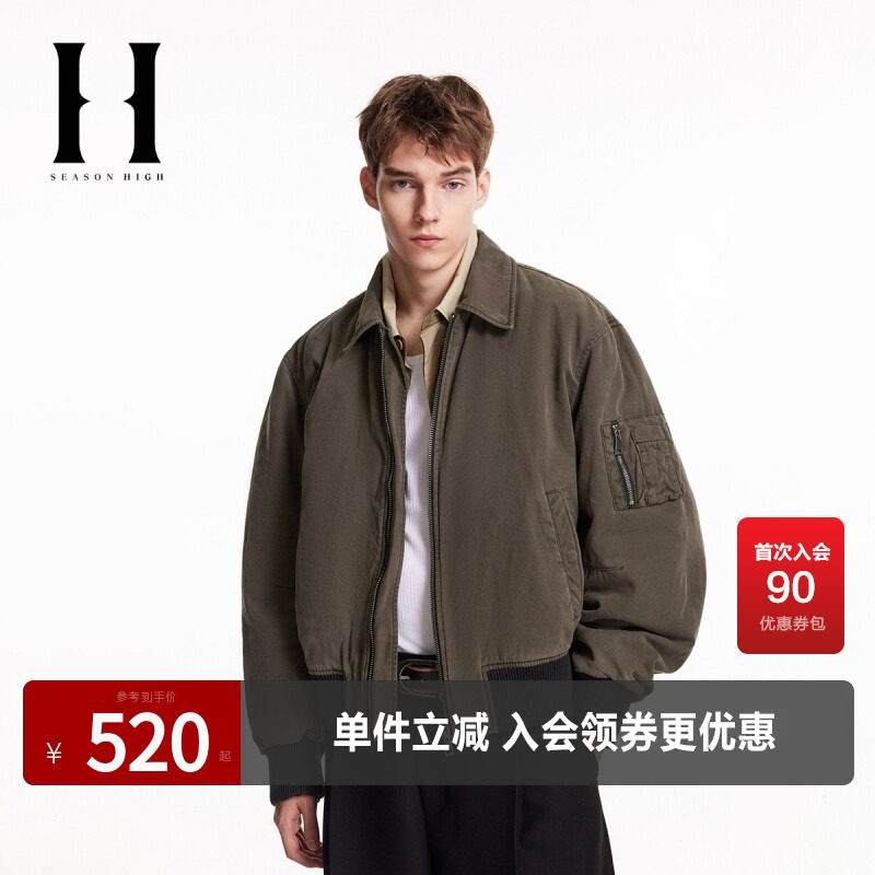 SEASONHIGH秋冬款男士棉