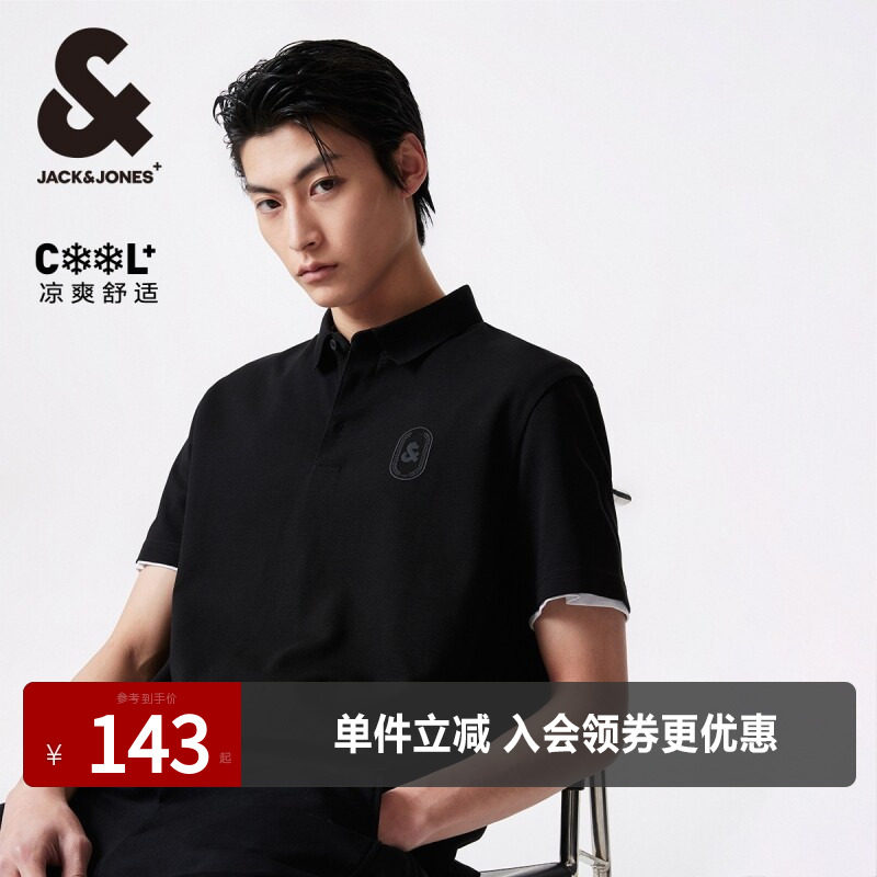 杰克琼斯短袖百搭POLO衫