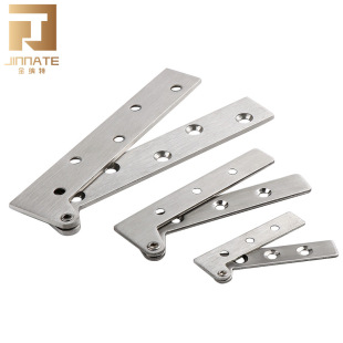 厂家直供不锈钢鸡嘴铰 天地合页五金件 七字铰360度旋转隐藏铰链