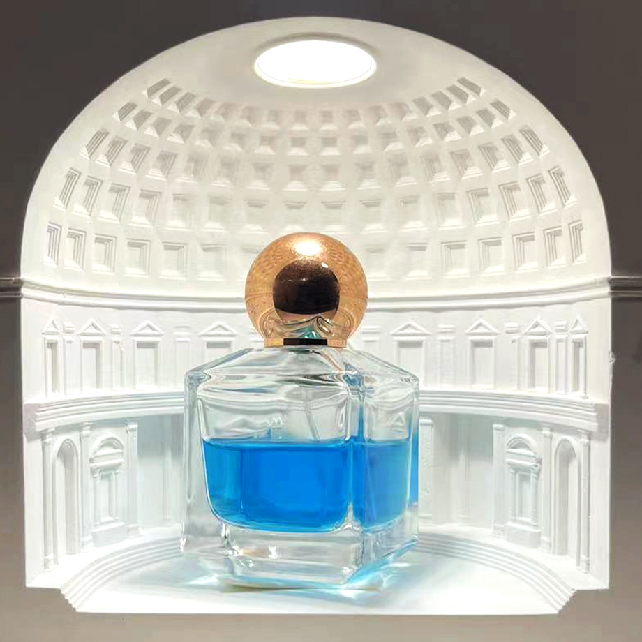 桑落 60ml香水玻璃空瓶 17.2塑卡喷头15口 正方形 mfk库尔吉*同款