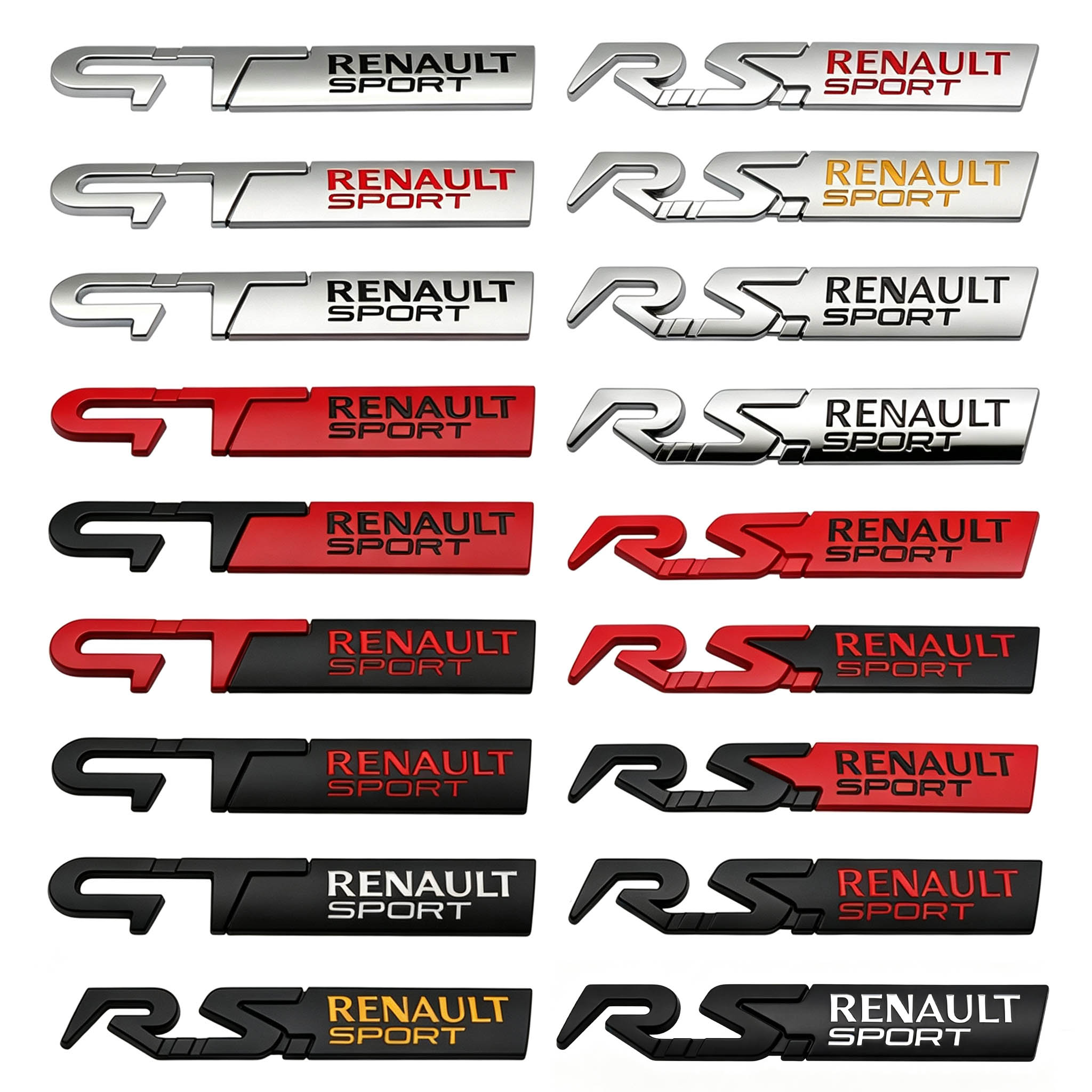 RS RENAULT SPOR汽车装饰贴/反光贴