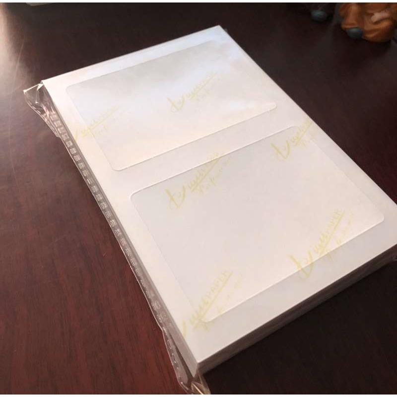 机动车行驶证 相纸 汽车行驶证专用相纸 104x154mm 内切割