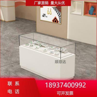 高端烤展示柜珠宝首饰漆饰品展览玻璃柜台手机眼镜陈列柜样品展台