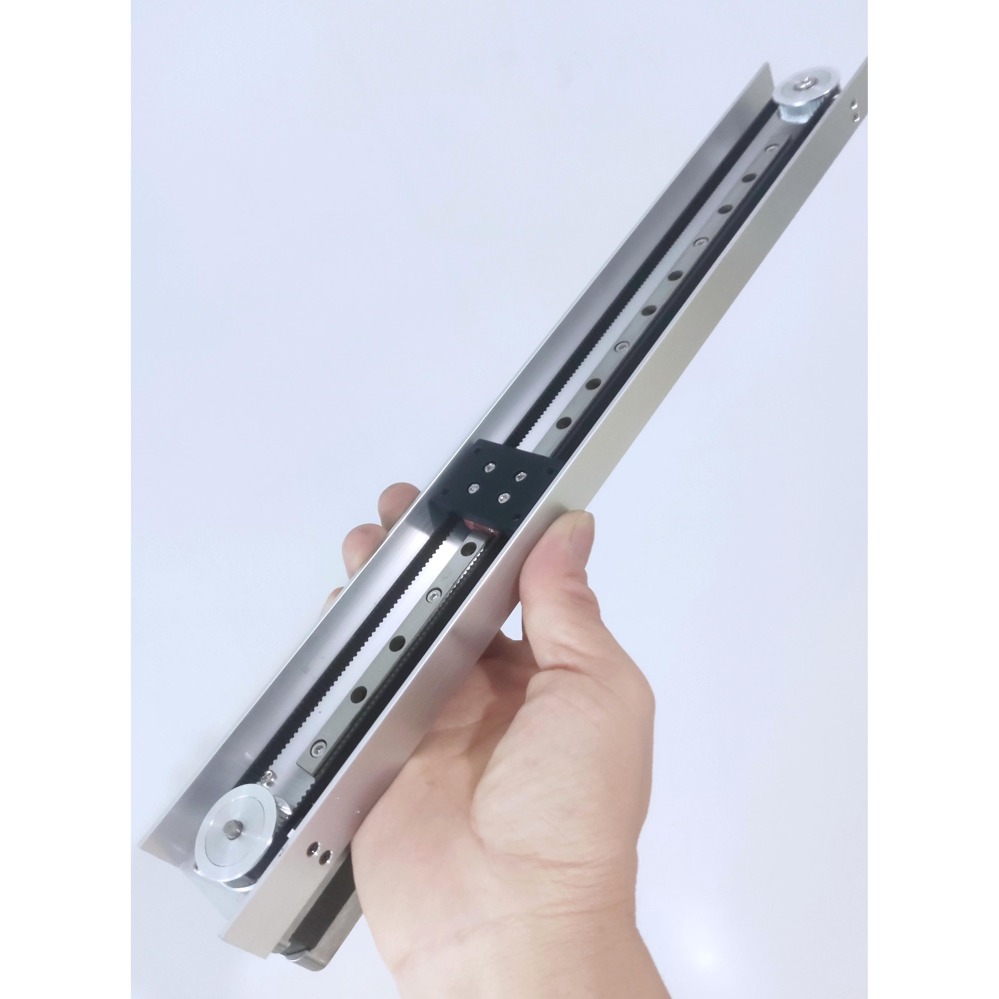 B款 Y42型步进马达 U槽直线 缐滑台模组 精密导轨 电机可正反安装