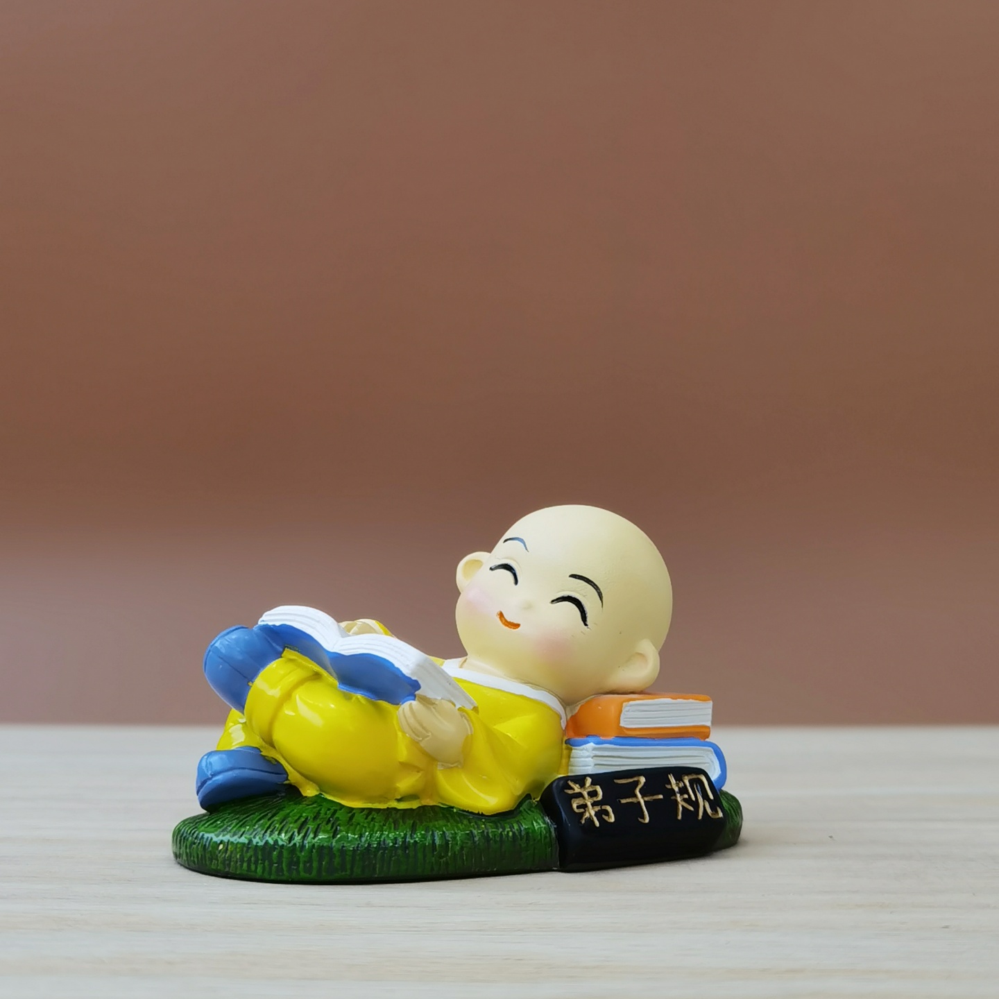 沙弥小和尚摆件禅意装饰品送同学生日礼物礼品儿童可爱办公室桌面