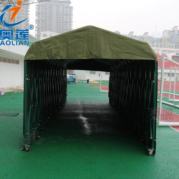 足球场球员入场通道伸缩型防护通道人员进入防雨通道厂家生产