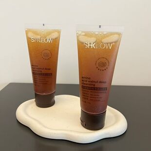 水肌澳氨基酸核桃深层清洁面膜去角质净澈洁颜蜜洗面奶洁面乳