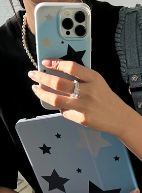 coditto渐变星星适用iphone17promax苹果15promax手机壳金属电镀16pro韩系1413小众原创新款ins风