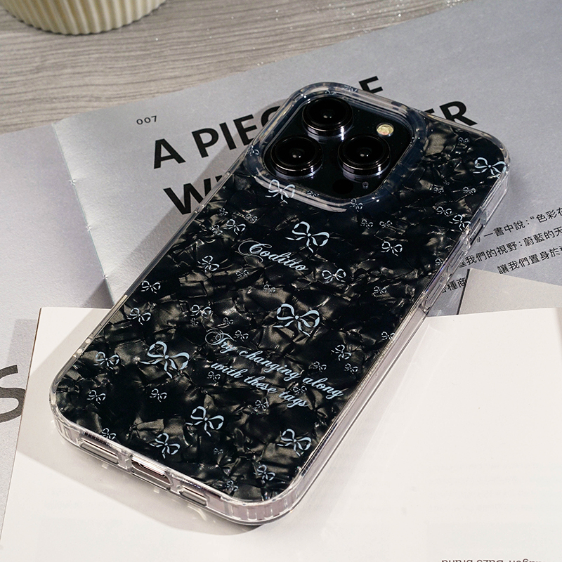 coditto蝴蝶飘带双层15Pro手机壳