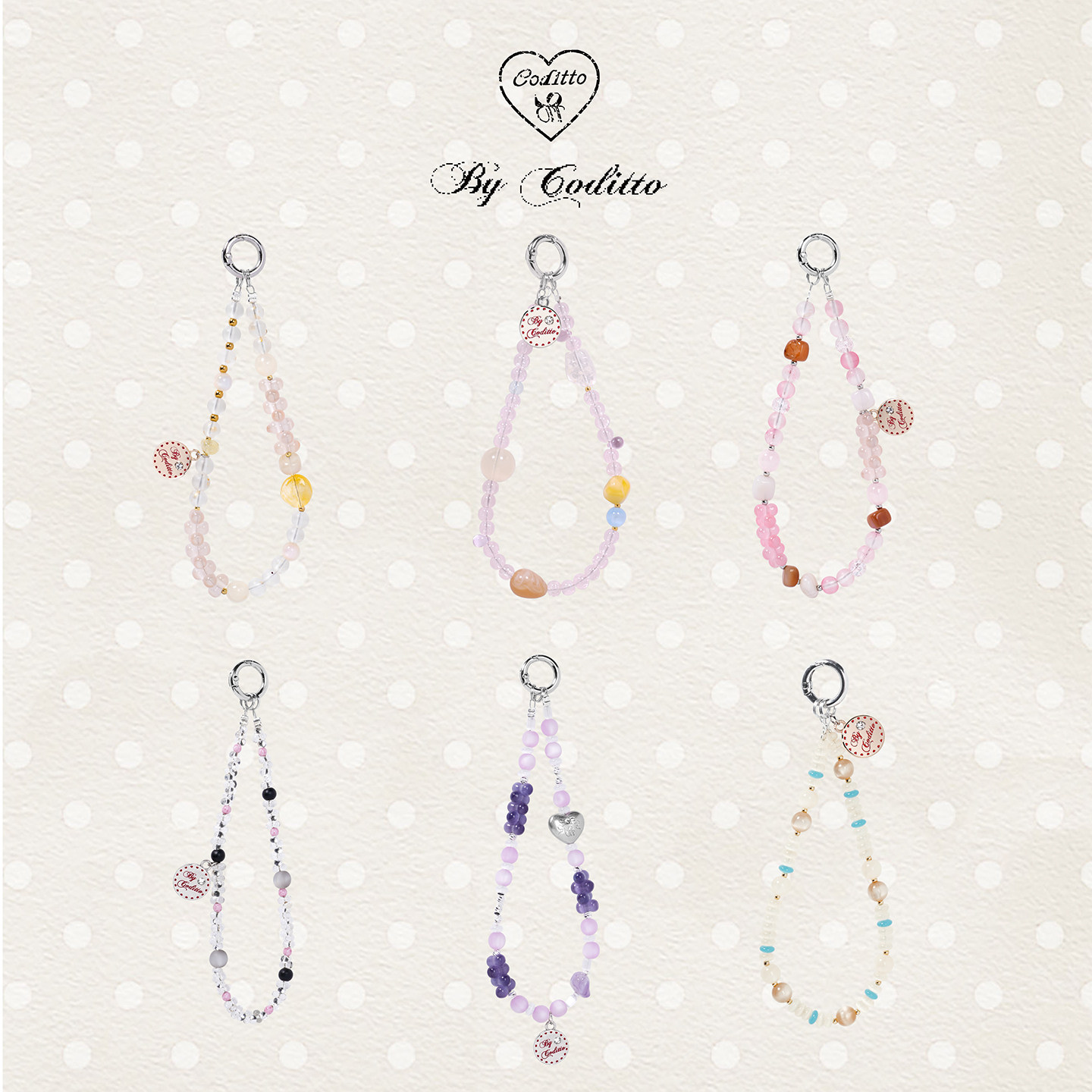 ccoditto弥藏梦境原创设计自制防丢便携手机链少女风挂饰in