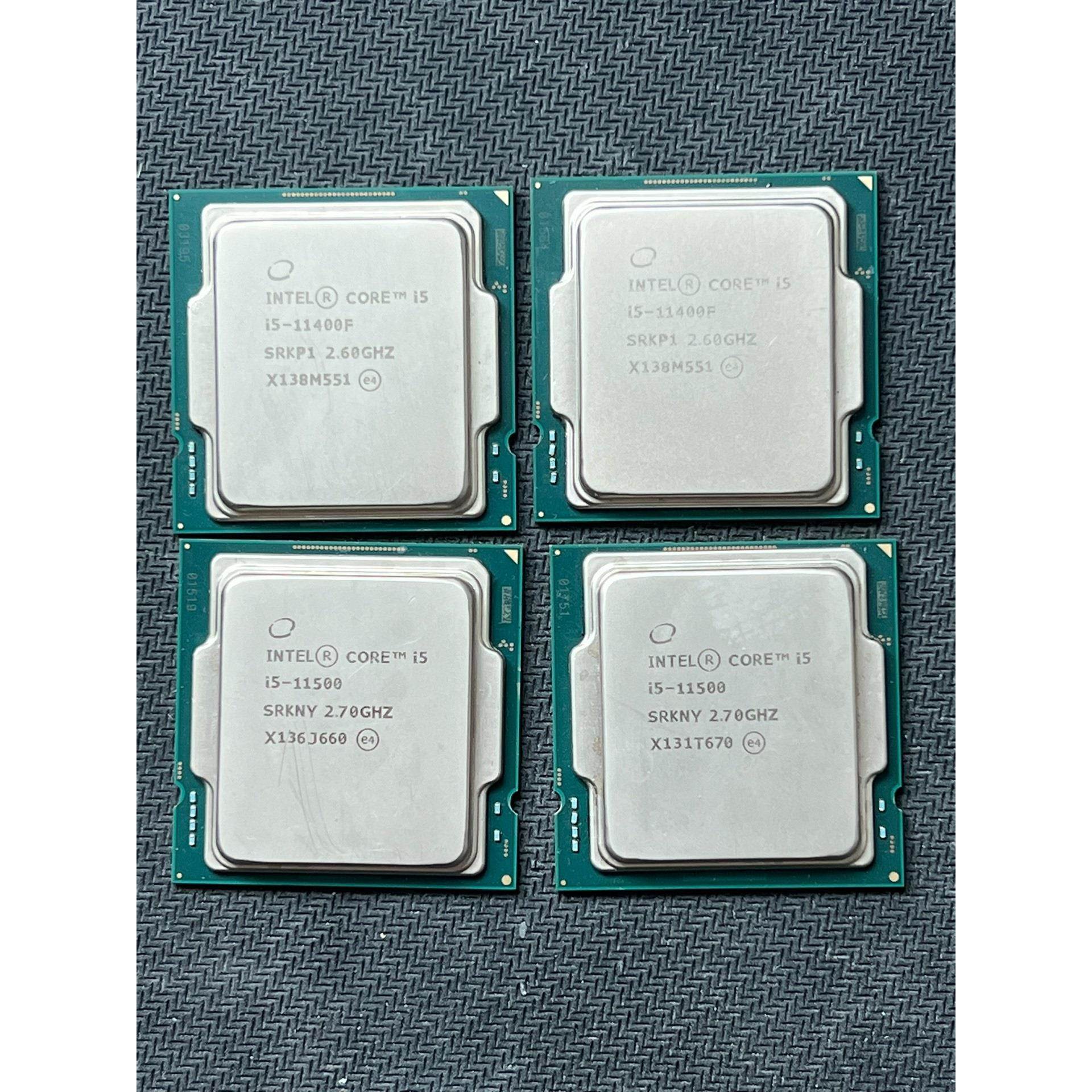 Intel—i5-11400F/11500，坏件CPU买十送