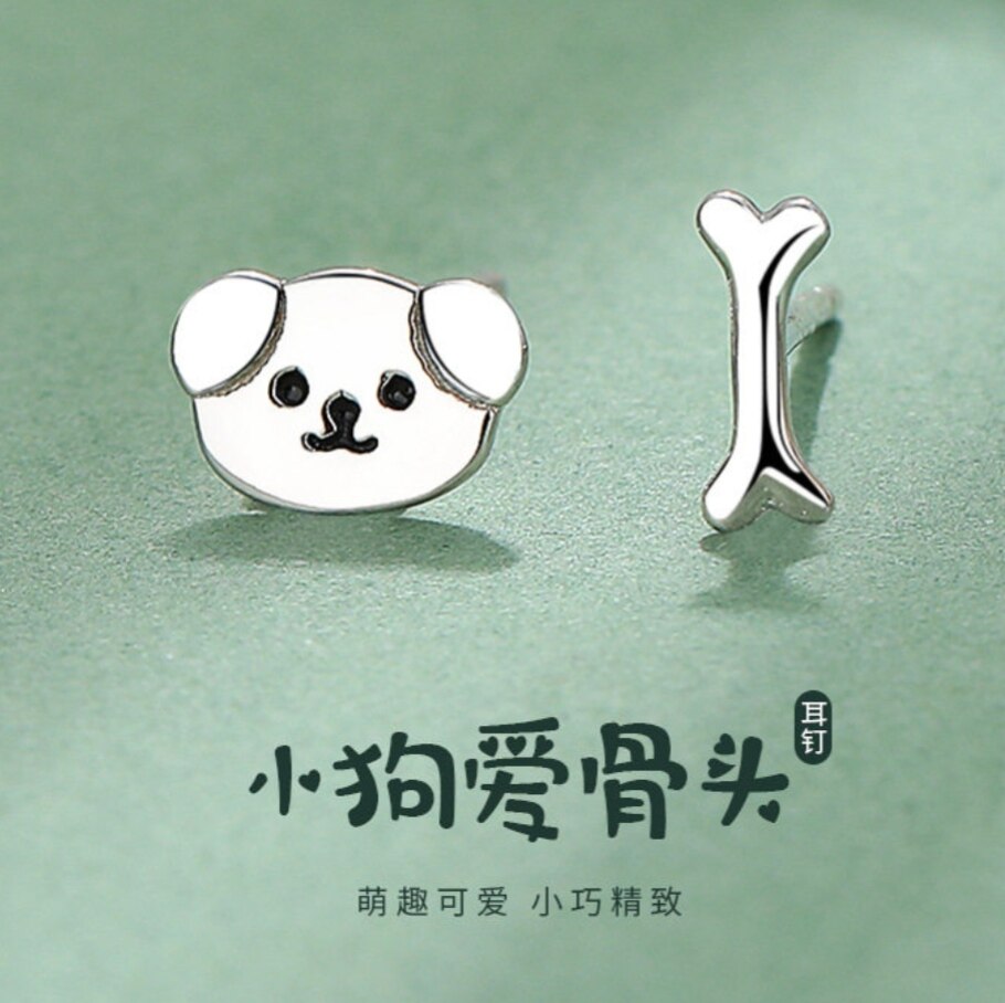 999纯银小清新耳钉养耳洞耳饰个