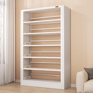 阿格贝贝钢制书架落地置物架沙发旁书架一体靠墙儿童书架简易书架