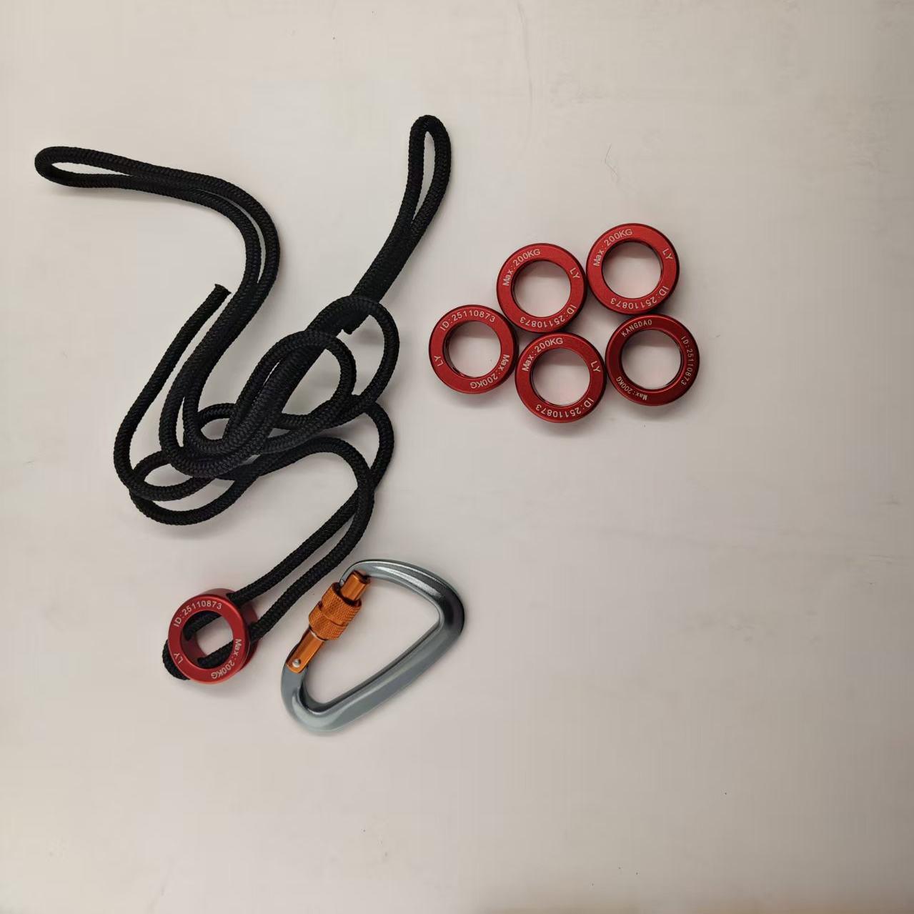 高空作业防坠落工具安全绳失手绳尼龙绳工具防丢绳空调外机可调节