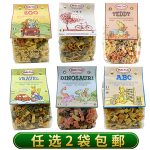 德乐科思达迪士尼卡通造型通心粉意大利面条250g宝宝辅食儿童包郵