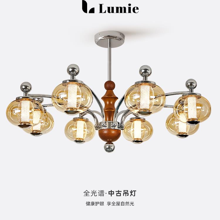 2025全新高端创意无障碍奢华法国中世纪风格客厅吊灯全光谱中山厅