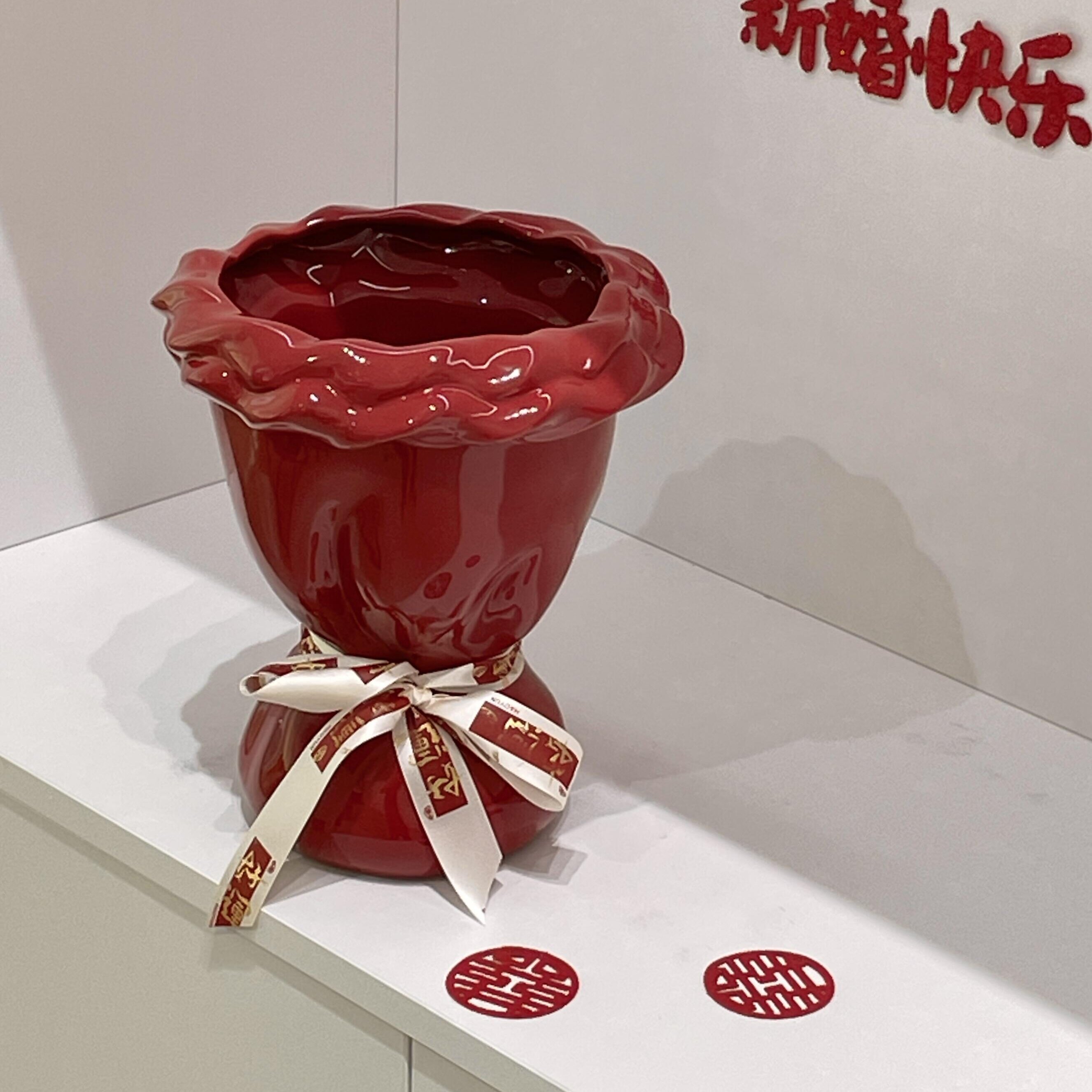 花束花瓶摆件新款花朵造型插花