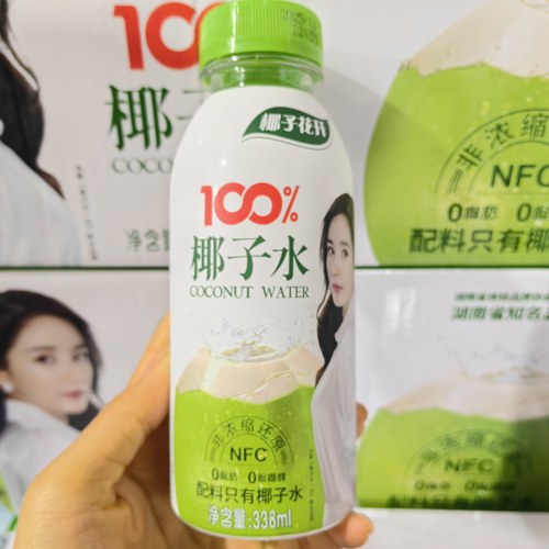 旭培椰子水非浓缩还原NFC原生椰子水338ml