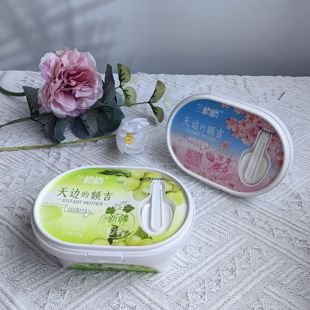 额吉浪漫樱花新疆葡萄味风味发酵乳180g 兰格格酸奶天边