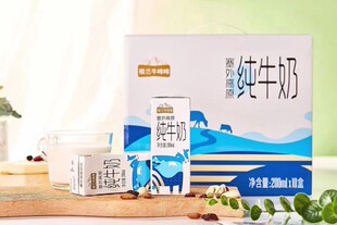 楼兰牛哞哞塞外高原纯牛奶传祁乳业200ml*10盒