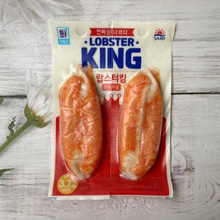 韩国进口思潮大林蟹棒90g140g袋装零食手撕蟹柳即食 每周四到