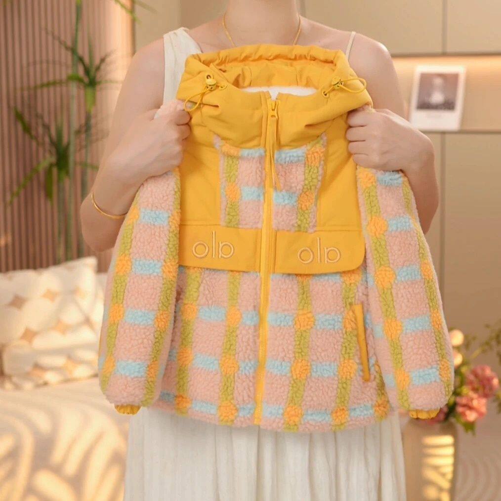 男女童加绒棉服冬季2025新款洋时尚气双层羔羔毛加厚保暖棉衣外套