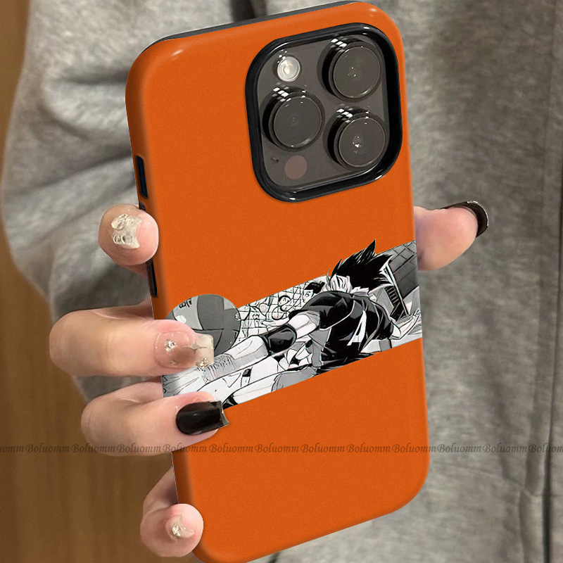 菲林适用于苹果17promax手机壳排球少年iphone12/13套硅胶14max全包防摔xs日系动漫15plus网红新款女air潮牌6