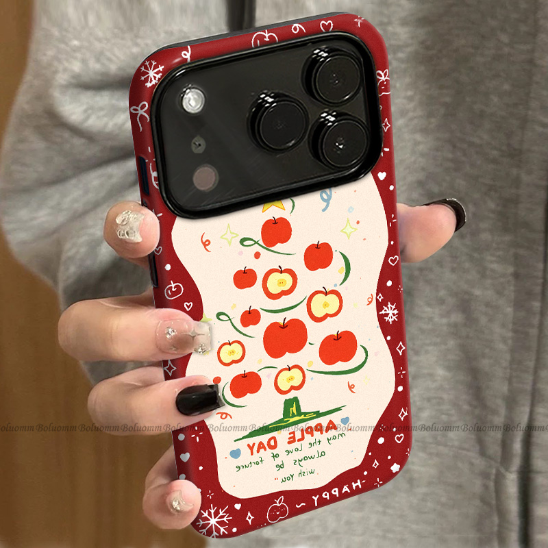 菲林适用于苹果17promax手机壳苹果圣诞iphone12/13套硅胶14max全包防摔xs卡通日韩15plus网红新款女air潮牌6