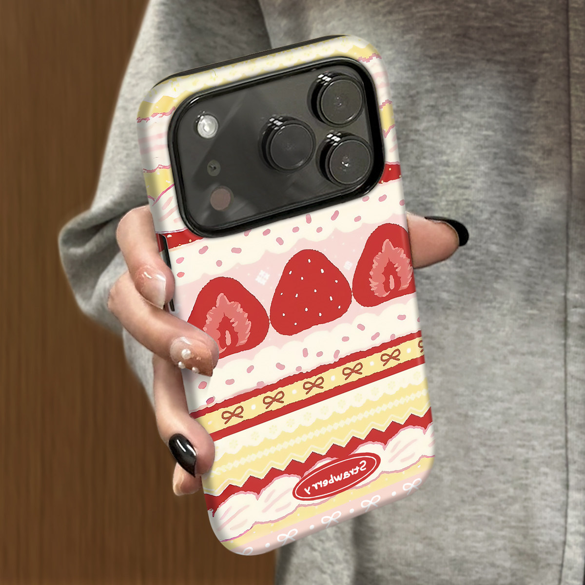 菲林适用于苹果17promax手机壳iphone12/13套硅胶14max全包xs小众韩系15plus网红新款女air潮牌6草莓蛋糕,3C数码配件,手机保护套/壳,淘宝优惠券,粉丝福利购,淘宝优惠卷