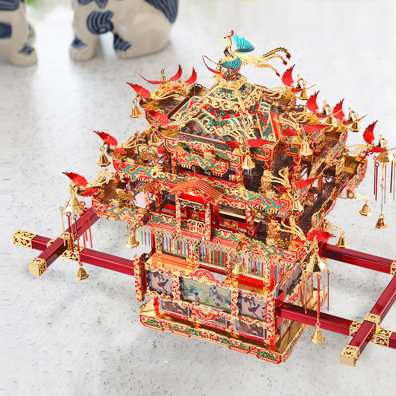 日本压3d立体拼装模型diy冠520礼物拼酷属拼图成年人减花轿凤在类目 玩具/童车/益智/积木/模型, 串珠/拼图/配对/拆装/敲打玩具, 拼图/拼板中 - 来自Buy2taobao.com提供专业的淘宝代购服务