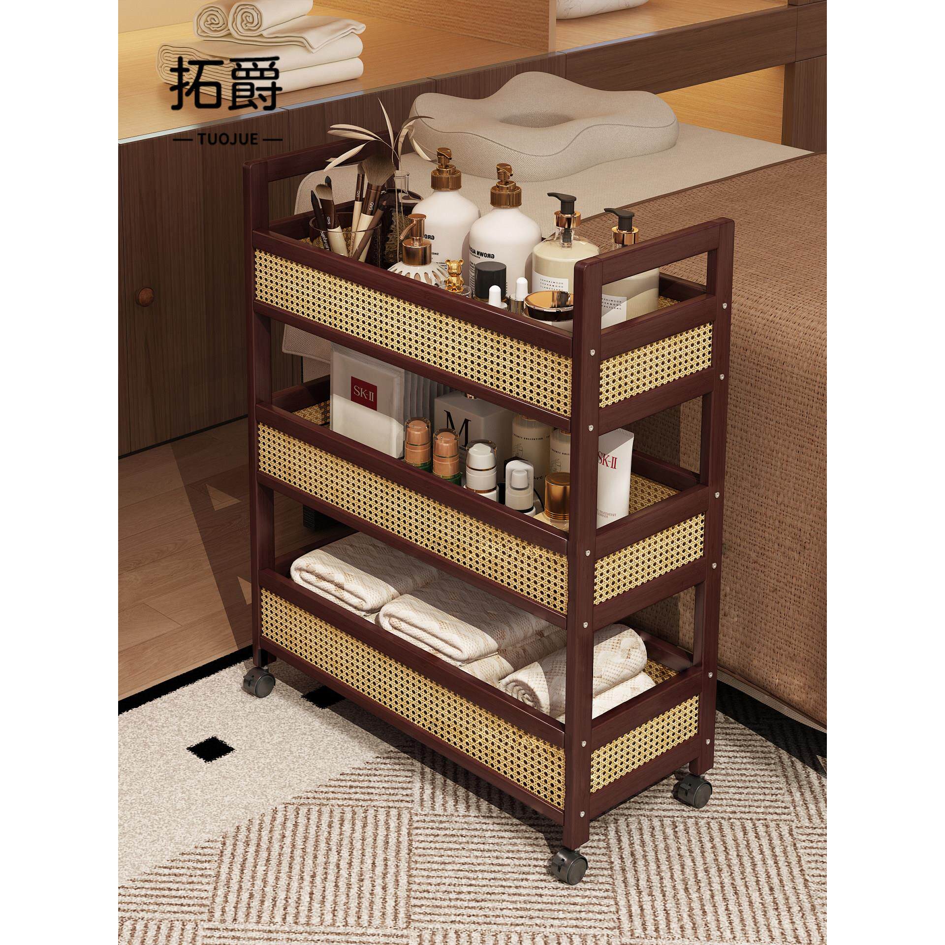 小推车美容院专用可移动非实木理发店工具车多功能便捷收纳置物架