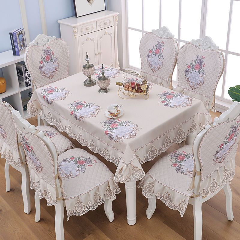 德国品质高档中式餐椅垫餐桌布茶几布套装欧式餐椅套通用椅子坐垫