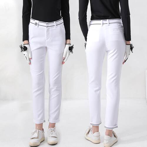 速干免烫高尔夫服装女士长裤